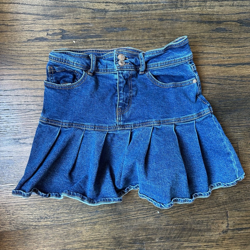 Denim Mini Skirt